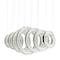 Cwi Lighting Celina LED Chandelier With Chrome Finish 1046P37-7-601-RC - alternate 3